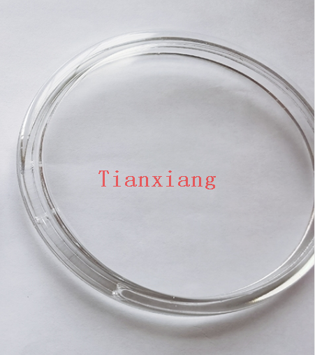 Custom design tempered circular round square glass for water meter cover glass