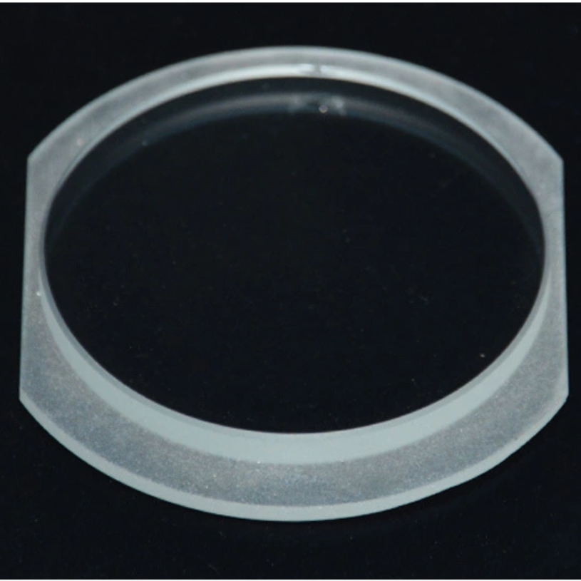 Custom tempered glass with steps for underground light cover recessed