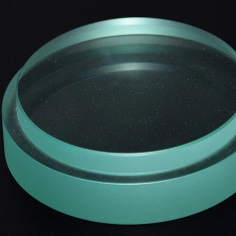 Custom tempered glass with steps for underground light cover recessed