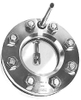 Tempered Borosilicate 3.3 glass sight window/sight glass disc