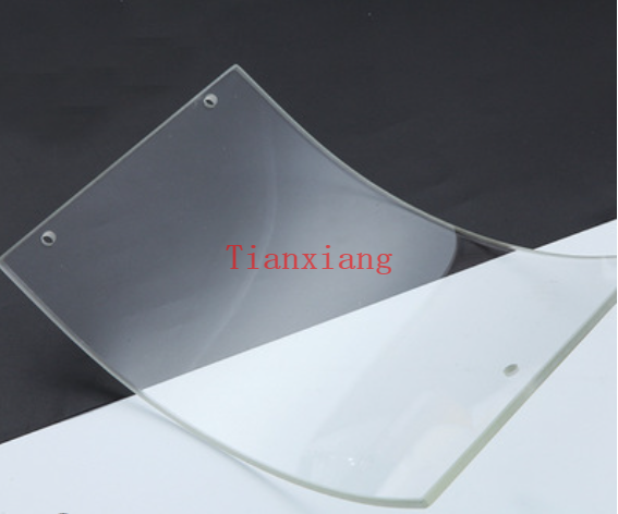 Custom tempered borosilicate glasses for indoor and outdoor fireplaces